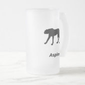 Cheetah Aspire Mattglas Bierglas (VorderseiteRechts)