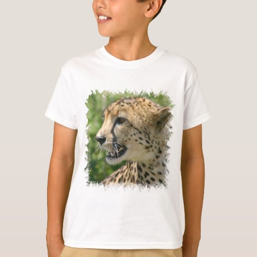 Cheetah Attack Children's T - Shirt (Vorderseite)