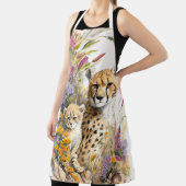 Cheetah Baby und Mama Schürze (InSitu)