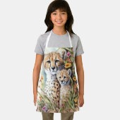 Cheetah Baby und Mama Schürze (Insitu)