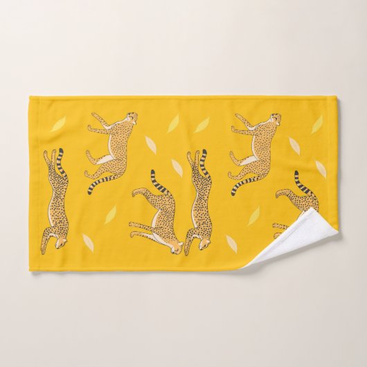 Cheetah Badhandtuch Set (Handtuch)