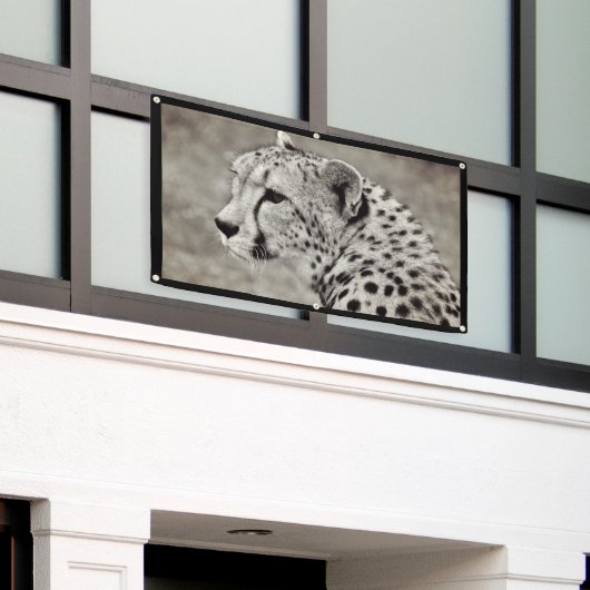 CHEETAH-Banner mit BAUMETSCHAFT Banner (Äußeres Gebäude)