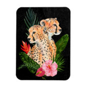 Cheetah Bouquet Magnet (Vertikal)