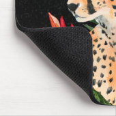 Cheetah Bouquet Mousepad (Ecke)