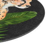 Cheetah Bouquet Schneidebrett (Ecke)