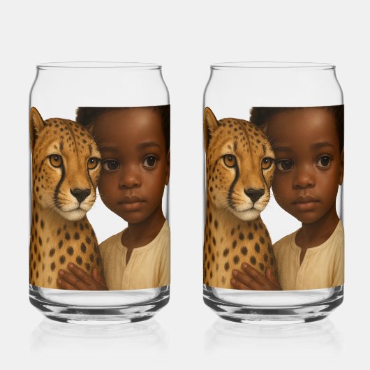 Cheetah & Boy: Band der Wildnis und Unschuld Dosenglas (Vorderseite)