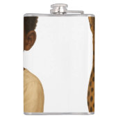 Cheetah & Boy: Bond of the wild and innocent Flachmann (Rückseite)