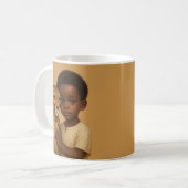 Cheetah & Boy: Bond of the Wild and Innocent Kaffeetasse (Vorderseite Links)