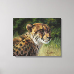 Cheetah Canvas Print 20" x 16" Leinwanddruck