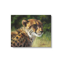 Cheetah Canvas Print 20" x 16"