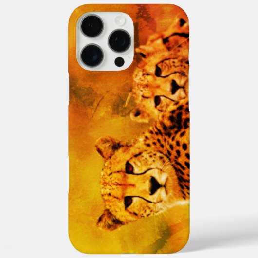 Cheetah Case-Mate iPhone Hülle (Rückseite)