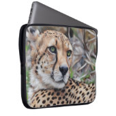 Cheetah Cat Nature Laptop Sleeve Cover (Vorne Rechts)