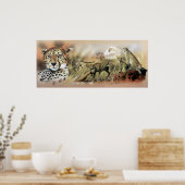 Cheetah Collection Poster (Küche)