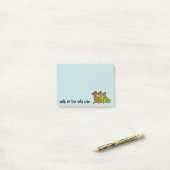 Cheetah-coole Katzen Post-it Klebezettel (Auf Schreibtisch)