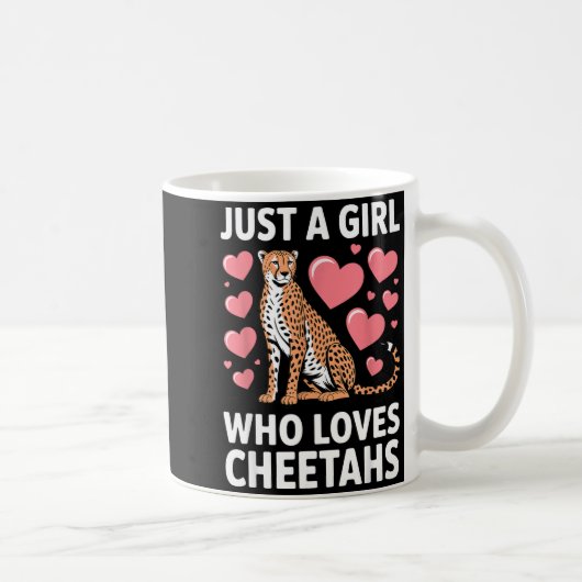 Cheetah Costume For Women Girls African Cheetah Lo Kaffeetasse (Rechts)