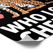 Cheetah Costume For Women Girls African Cheetah Lo Poster (Ecke)