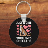 Cheetah Costume For Women Girls African Cheetah Lo Schlüsselanhänger (Vorderseite)