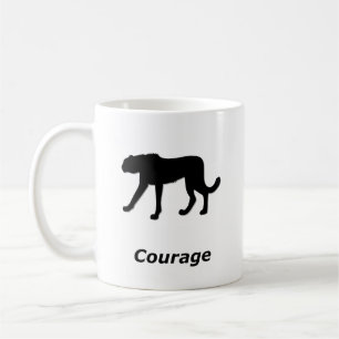 Cheetah Courage Kaffeetasse