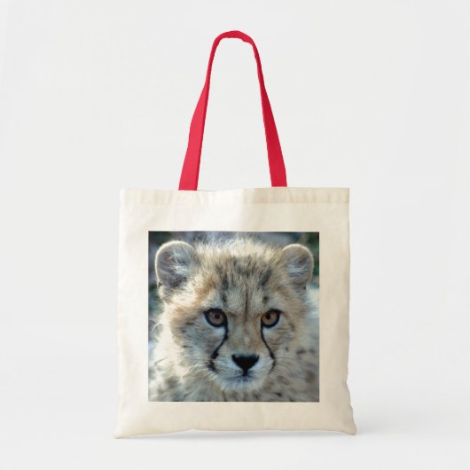 cheetah-cub10x10 tragetasche (Vorne)