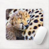 Cheetah Cub Mousepad (Mit Mouse)