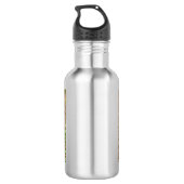Cheetah Cub Stainless Steel Water Bottle Trinkflasche (Rückseite)