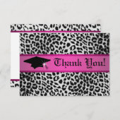 Cheetah Dankescharte Mitteilungskarte (Vorne/Hinten)