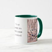 Cheetah "Das ist auch mein Planet" Tasse (VorderseiteRechts)