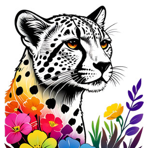 Cheetah: Der sanfte und stille Jäger der Natur T-Shirt