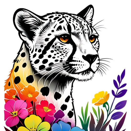 Cheetah: Der sanfte und stille Jäger der Natur T-Shirt