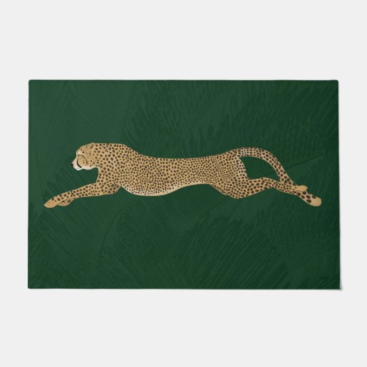 Cheetah Door Mat Fußmatte (Vorderseite)