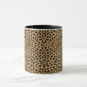 Cheetah-Druck-Geschenk-Tasse Tasse (Zentrum)