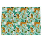 Cheetah Dschungel, Wildtiere Natur Wildkatzen Tige Große Geschenktüte (Vorderseite)