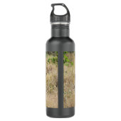 Cheetah Edelstahl Wasserflasche Edelstahlflasche (Rückseite)