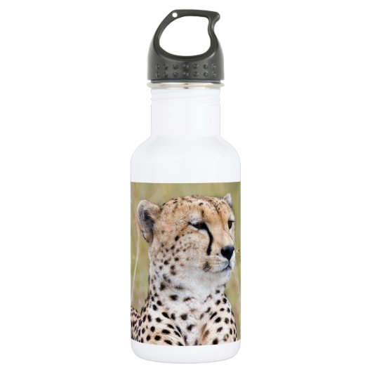 Cheetah Edelstahlflasche (Vorderseite)
