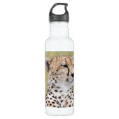 Cheetah Edelstahlflasche (Vorderseite)
