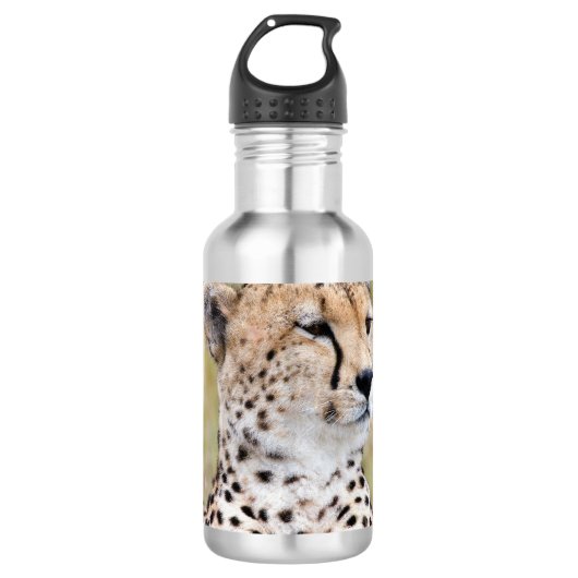 Cheetah Edelstahlflasche (Vorderseite)