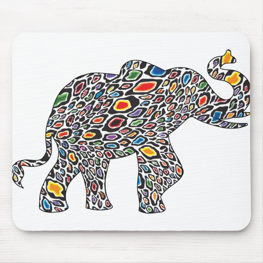 Cheetah Elephant Mousepad (Vorne)