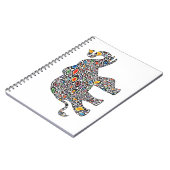 Cheetah-Elephant- Notizblock (Linke Seite)