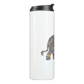 Cheetah-Elephant- Thermosbecher (Nach links gedreht)