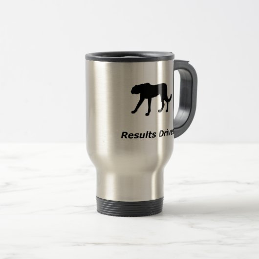 Cheetah-Ergebnisse Reisebecher (VorderseiteRechts)