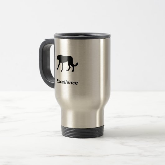 Cheetah Excellence Reisebecher (Vorderseite Links)