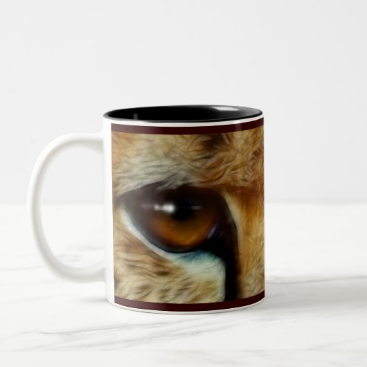 CHEETAH EYES Conservation Tasse (Links)