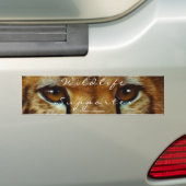 CHEETAH EYES Wildlife Supporter AUTOAUFKLEBER (Auf Auto)
