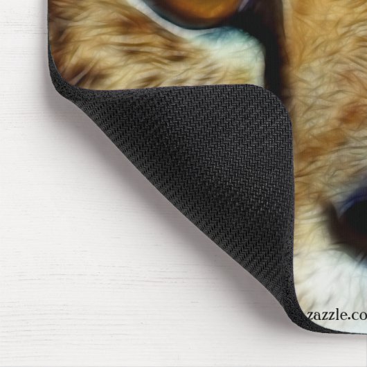 CHEETAH FACE Mousemat Mousepad (Ecke)