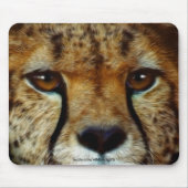 CHEETAH FACE Mousemat Mousepad (Vorne)