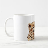 Cheetah Face Personalisiert Kaffeetasse (Links)