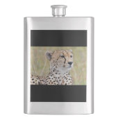 Cheetah Flachmann (Vorderseite)