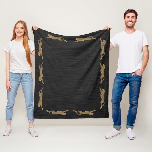 Cheetah Fleece Blanket (Beispiel)