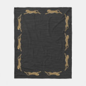 Cheetah Fleece Blanket (Vorderseite)
