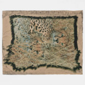 Cheetah Fleecedecke (Vorderseite (Horizontal))